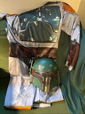 Rubie's Boba Fett Bounty Hunter Costume with Mask Kids Medium